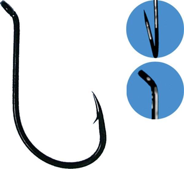 Gamakatsu Octopus Black Hook 100pk [sz:6]