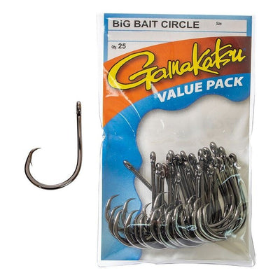 Gamakatsu Big Bait Circle Hooks [sz:6/0]