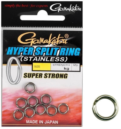 Gamakatsu Hyper Power Split Rings [sz:1]