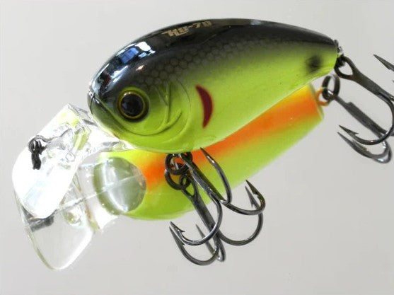 Hideup Hu-70 Diver Lure [cl:#09 Black Back Chart]