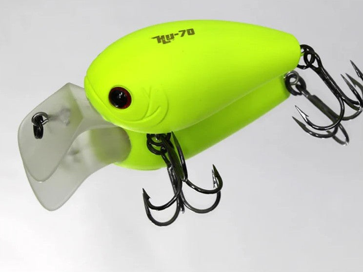 Hideup Hu-70 Diver Lure [cl:#29 High Lemon]