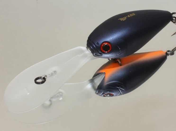 Hideup Hu-400 Diving Lure [cl:#38 Mat Black]