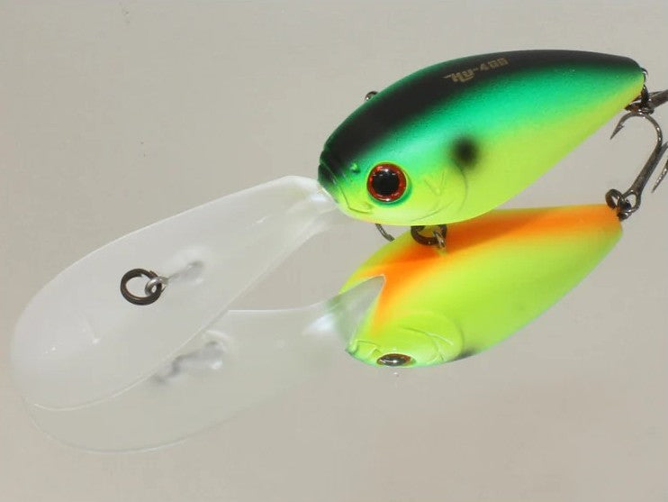 Hideup Hu-400 Diving Lure [cl:#05 Lime Chartreuse]