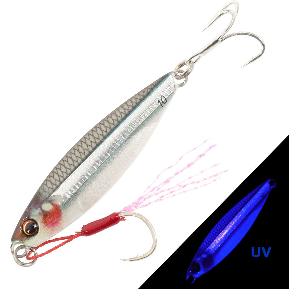 Major Craft Jigpara Micro Jig 10g [cl:86 Live Kibinago Uv]