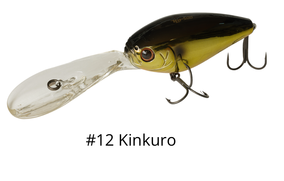 Hideup Hu-500 Diving Lure [cl:#12 Kinkuro]