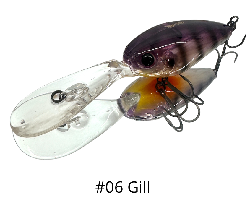 Hideup Hu-500 Diving Lure [cl:#06 Gill]