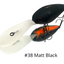 Hideup Hu-500 Diving Lure [cl:#38 Matte Black]