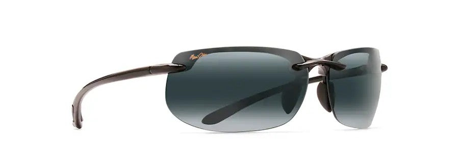 Maui Jim Banyans Sunglasses [cl:gloss Black - Netural Gre]