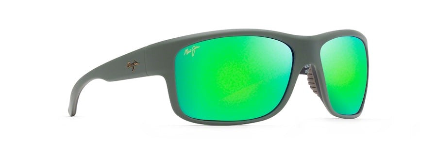 Maui Jim Southern Cross Sunglasses [cl:matte Khaki -green Mirror]