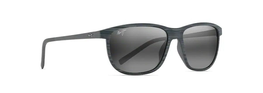 Maui Jim Lele Kawa (dragons Teeth) Sunglasses [cl:grey Stripe - Neutral Gre]