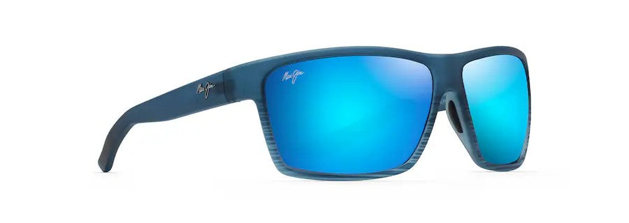 Maui Jim Alenuihaha Sunglasses [cl:blue Black Stripe - Blue]