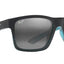 Maui Jim The Flats Sunglasses [cl:black/teal Stripes - Netu]