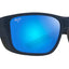 Maui Jim Amberjack Sunglasses [cl:dark Navy - Blue Hawaii]