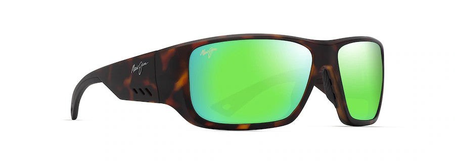 Maui Jim Keha Sunglasses [cl:matte Dark Havana - Green]