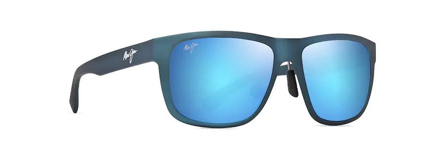 Maui Jim Puakea Sunglasses [cl:matte Teal-blue - Blue Ha]