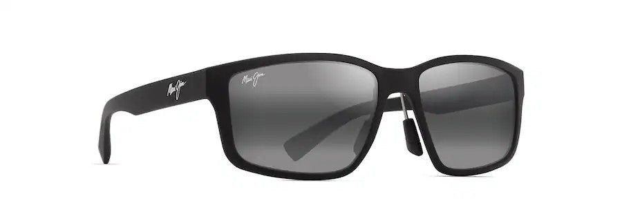 Maui Jim Walewaha Af Sunglasses [cl:matte Black - Neutral Gre]