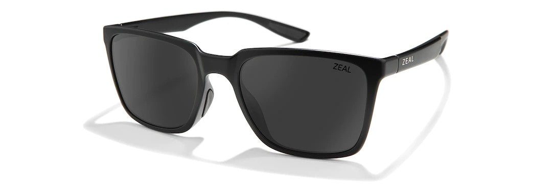 Zeal Campo Polarised Sunglasses [frame:matte Black Lens:dark Grey]