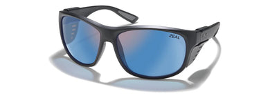 Zeal Westwater Polarised Sunglasses [frame:matte Black Lens:horizon Blue]