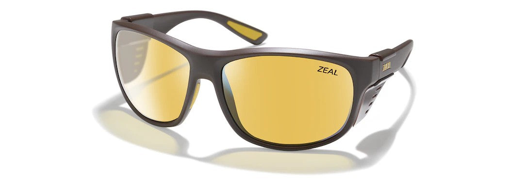 Zeal Westwater Polarised Sunglasses [frame:matte Dark Brown Lens:autosun]