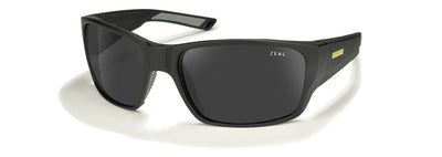 Zeal Bucktail Polarised Sunglasses [cl:matte Black - Dark Grey]