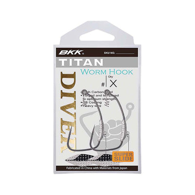 Bkk Titan Diver Worm Hook [sz:1/0 Typ:-]