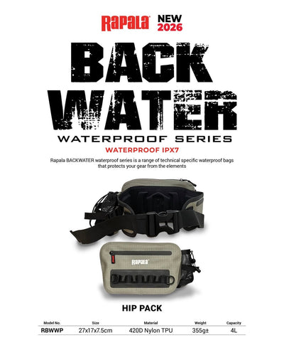 Rapala Back Water Water Proof Series Waist Pouch