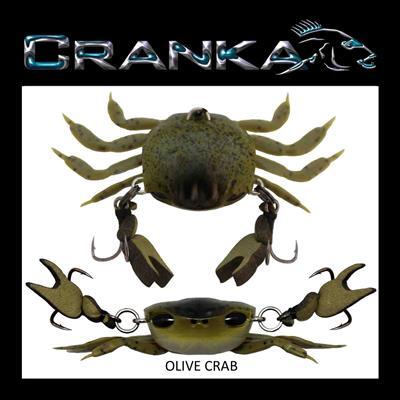 Cranka Crab Treble Hook 50mm 5.9g [cl:olive Crab]