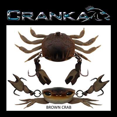 Cranka Crab Treble Hook 50mm 5.9g [cl:brown Crab]