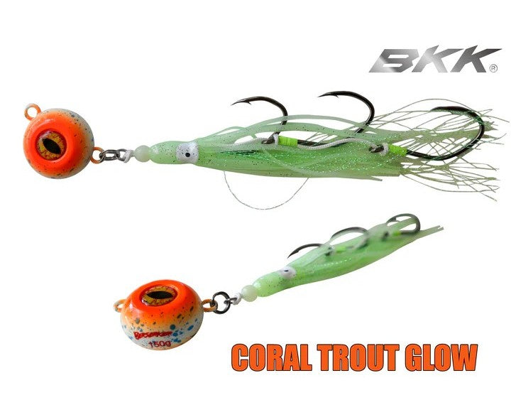 Berserker Meathead Jig 200g [cl:coral Trout Glow]