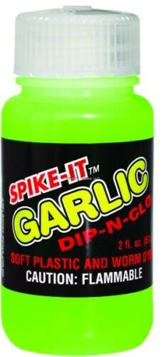 Spike-it Dip N Glo Lure Garlic Scent [cl:lime]