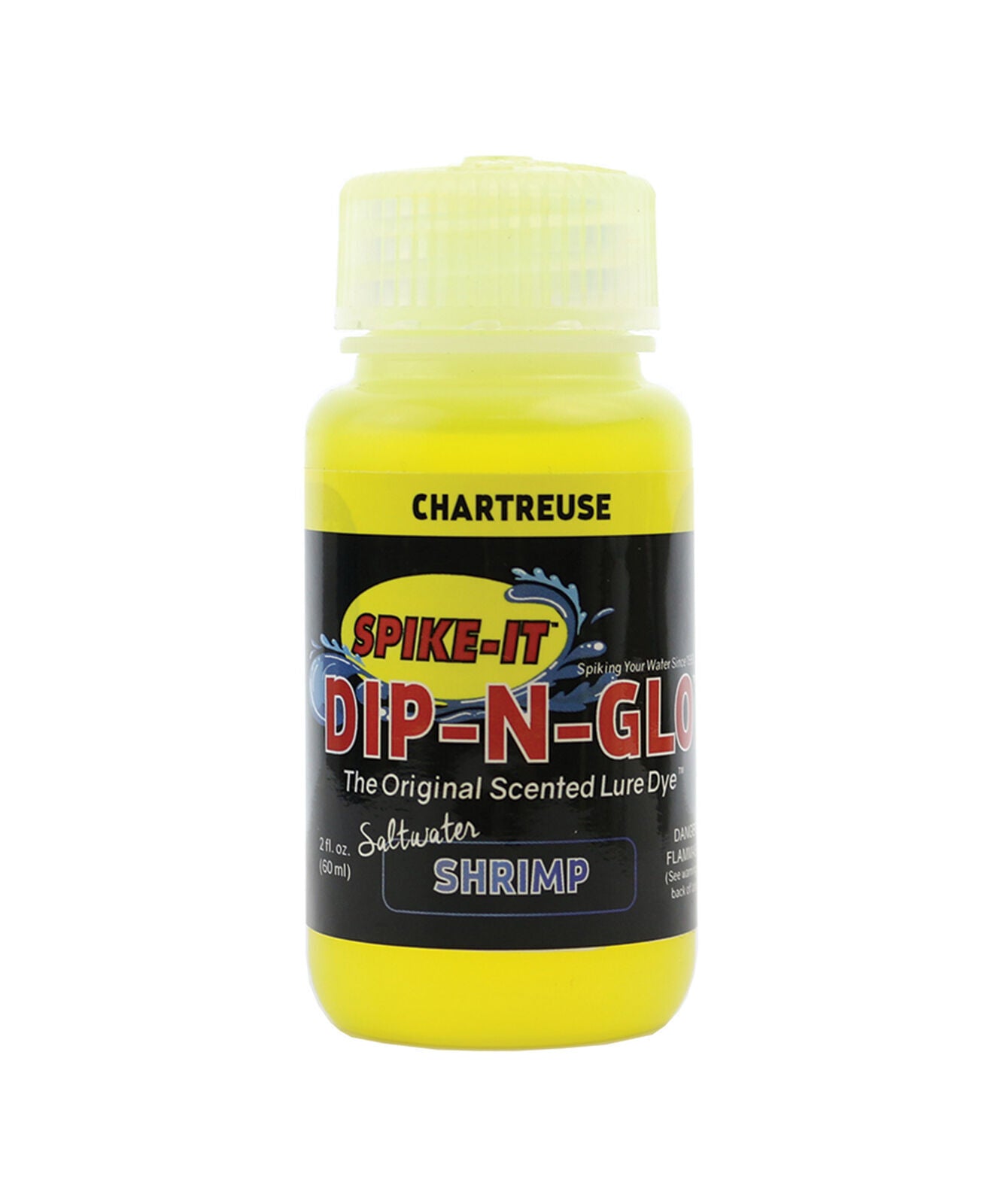 Spike-it Dip N Glo Lure Shrimp Scent [cl:chartreuse]