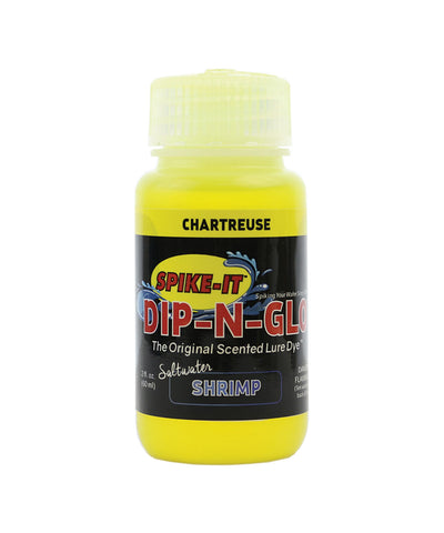 Spike-it Dip N Glo Lure Shrimp Scent [cl:chartreuse]