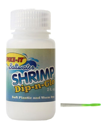 Spike-it Dip N Glo Lure Shrimp Scent [cl:lime]