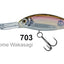 Molix Smx-35 55mm Crankbait Lure [cl:#703 - Ghost Chrome Wakas]