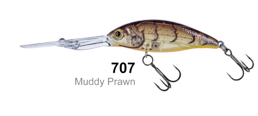 Molix Smx-35 55mm Crankbait Lure [cl:#707 - Muddy Prawn]