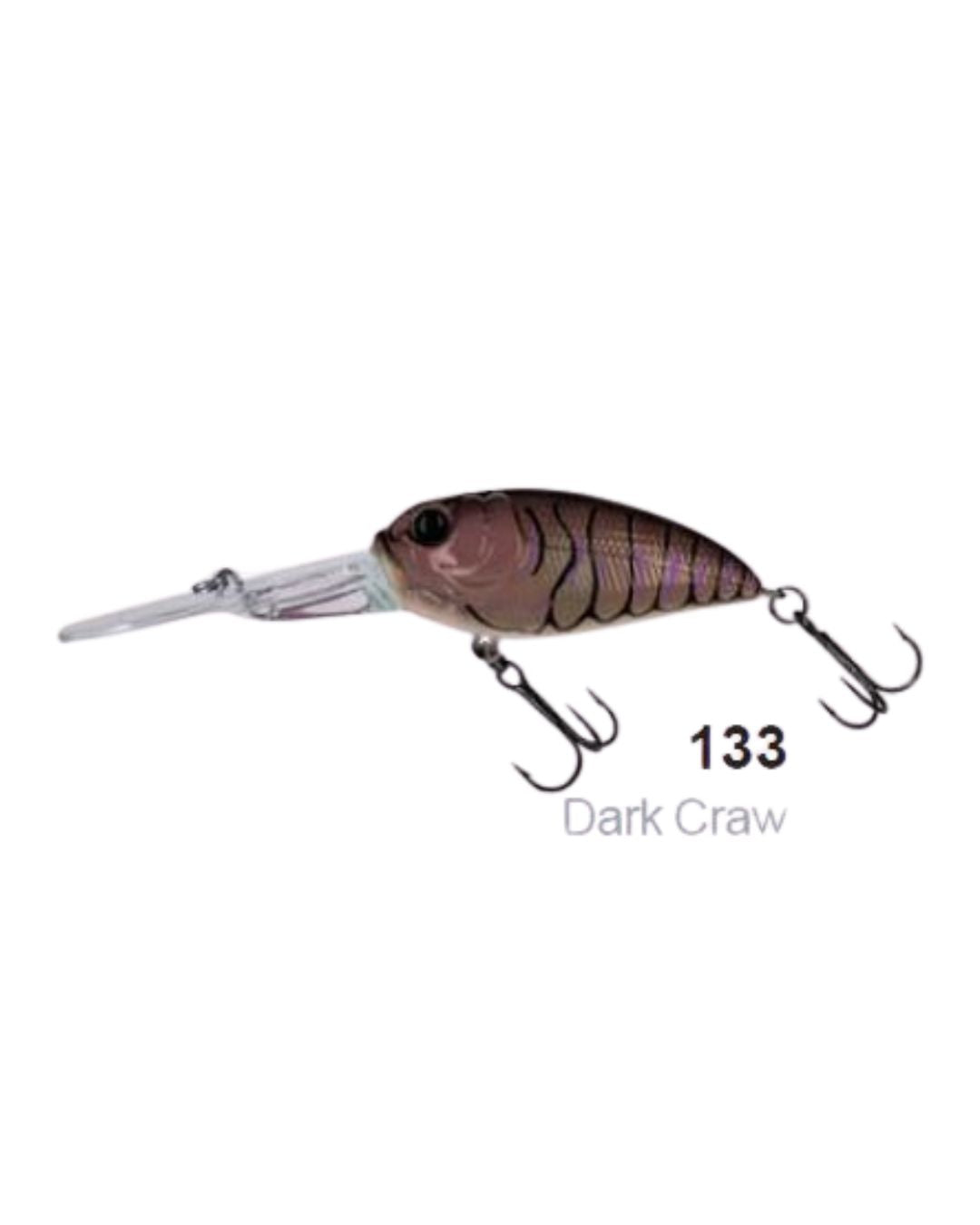 Molix Sculpo Xd Extra Deep Rattlin 2.5 Inch Lure [cl:#133 - Dark Craw]