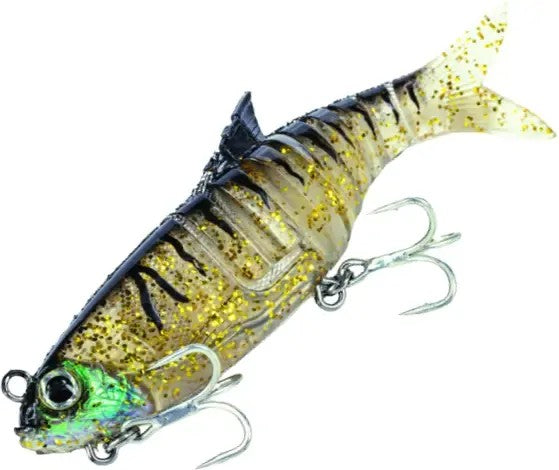 Molix Swim Shad 115 Barra Special Swimbait Lure [cl:#321 -  Black Gold Tiger]