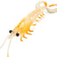 Molix Twin Tail Prawn 5 Inch Soft Plastic Lure [cl:#746 Clear Orange]