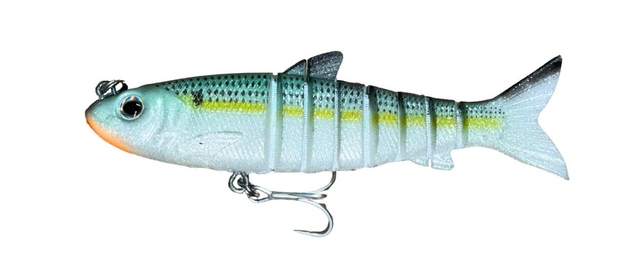 Zerek Live Mullet 5.5 Inch Lure [cl:fh - Flash Herrin]