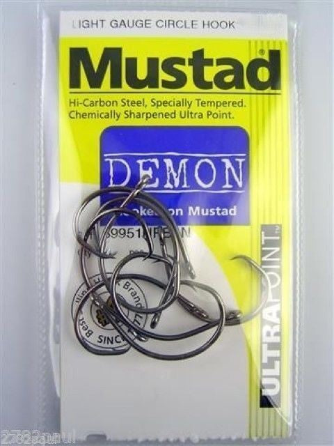 39951npbln Demon Mustad Prepack Hook [sz:6]
