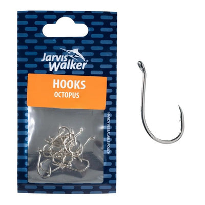 Jarvis Walker Octopus Nickel Hooks [sz:#1]