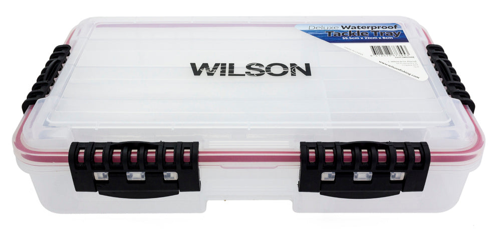 Wilson Deluxe Waterproof Tackle Tray [mdl:333ttwd3508]