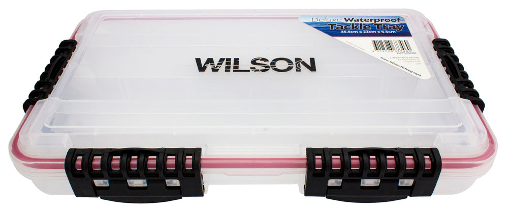 Wilson Deluxe Waterproof Tackle Tray [mdl:333ttwd3500]
