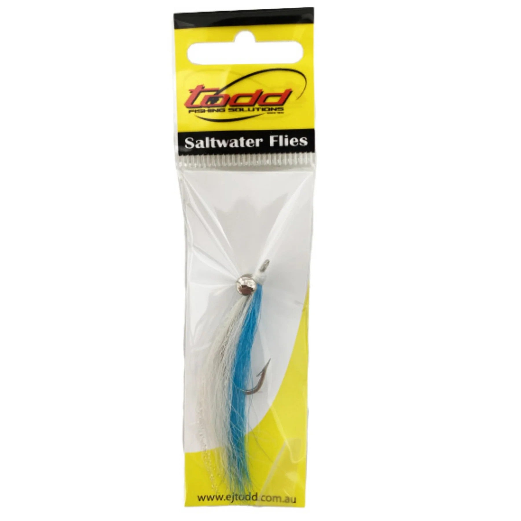 Clouser Minnow Size 1 Fly [cl:blue / White]