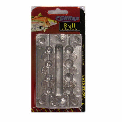 Gillies Ball Combo Sinker Mould