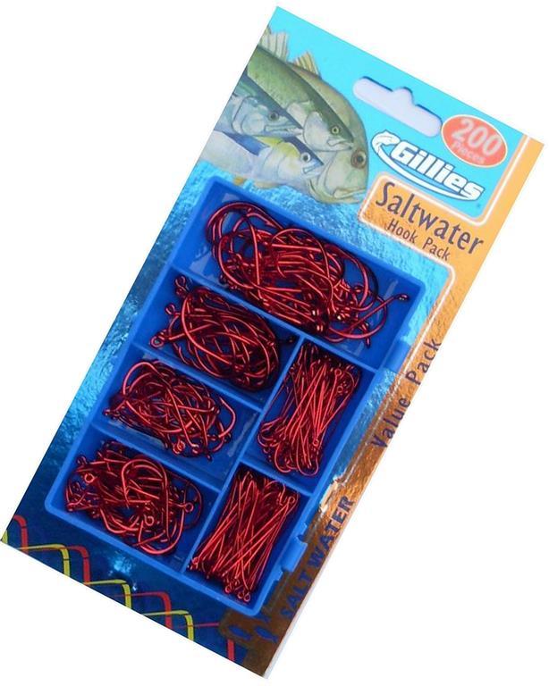 Gillies Salt Water Hook Pack