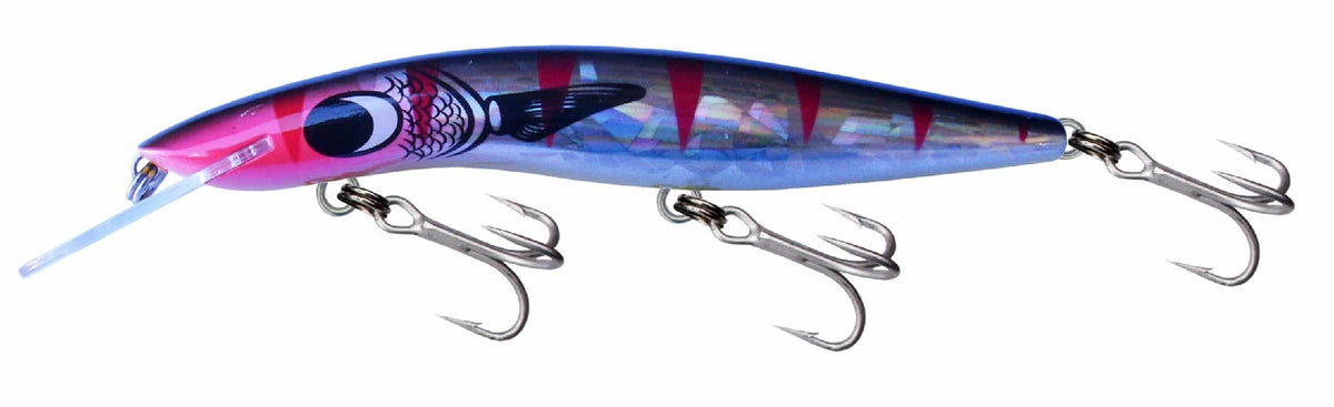 Classic 120mm +15 Barra Lure [cl:#28 Black Mullet Dazzler]