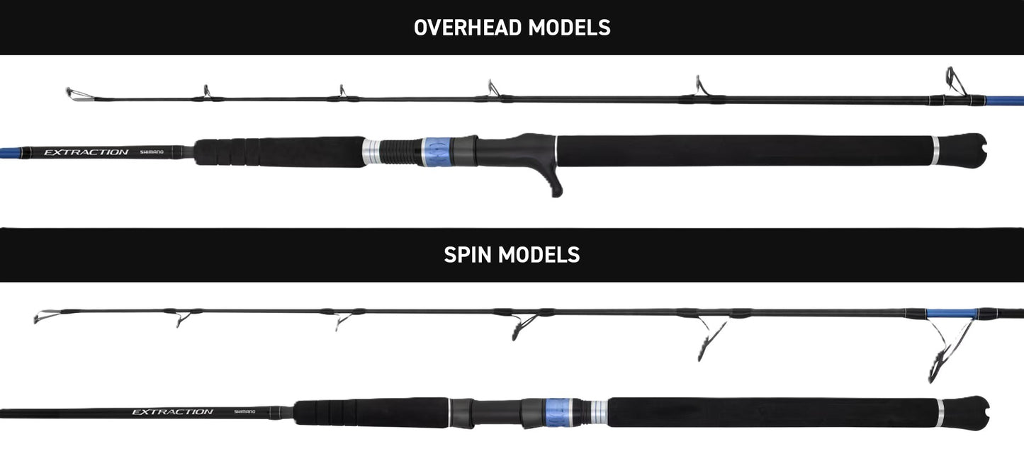 Shimano 23 Extraction Overhead Rod [mdl:23ex662oh30-50]