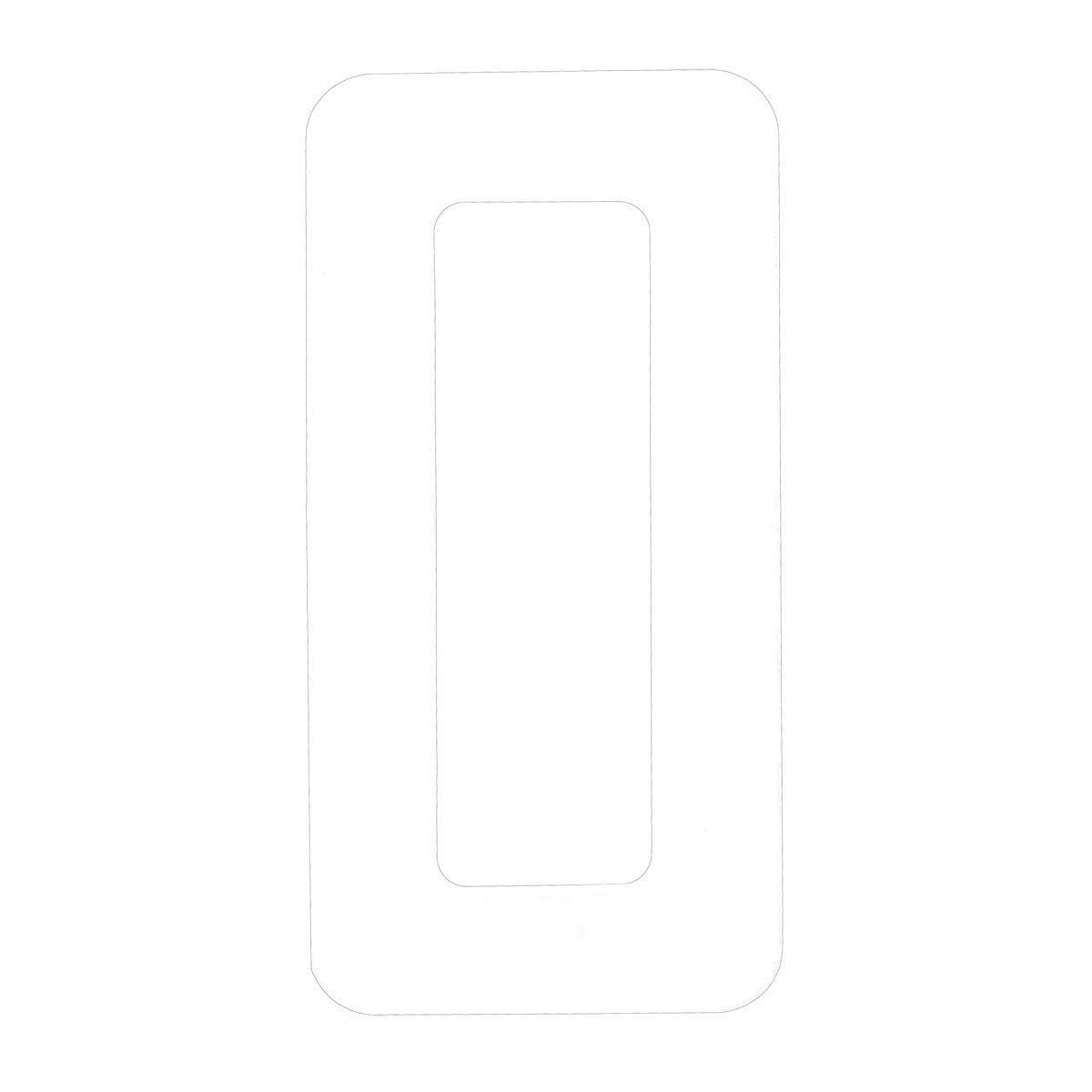 Boat Rego Letter 200mm (8 Inch) White Pair [mdl:o]