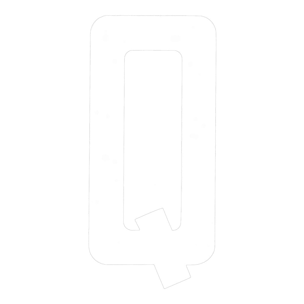 Boat Rego Letter 200mm (8 Inch) White Pair [mdl:q]